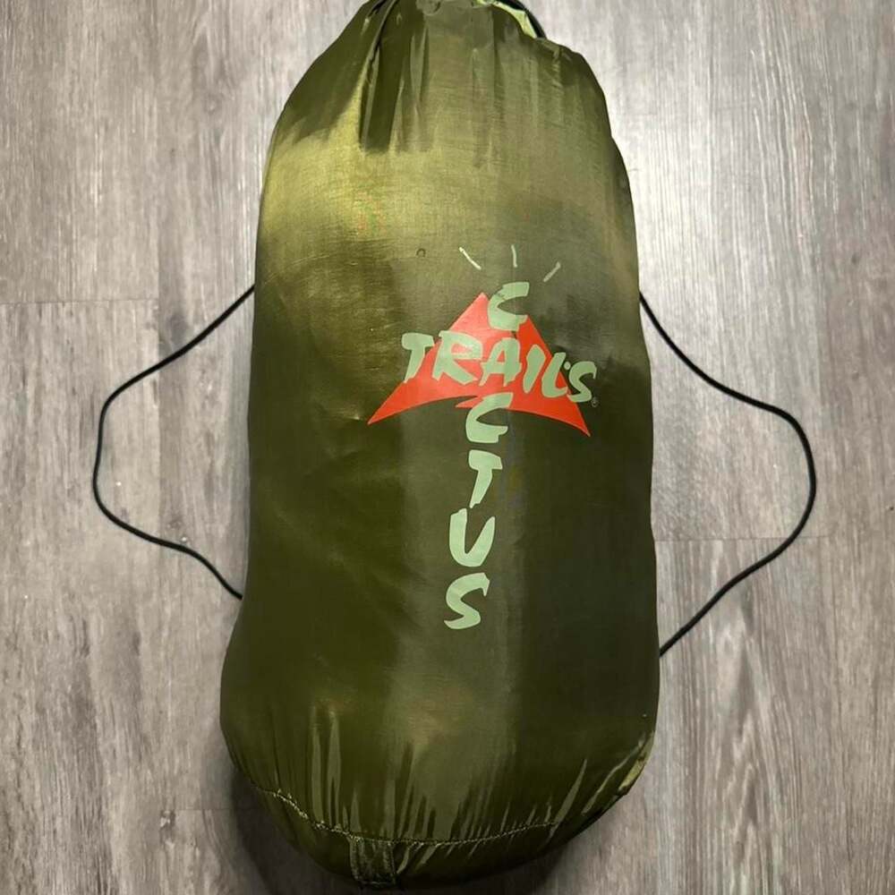 Cactus Jack Trails Sleeping Bag Olive Green New Travis Scott Merch